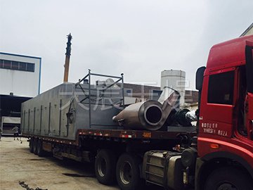 鹽酸土黴素汙泥幹燥機生（shēng）產線（xiàn）